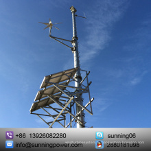 Солнечная постоянного тока ветрогенератор 24В гибридной системы питания 